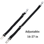 Adjustable Pet Seatbelt - Black