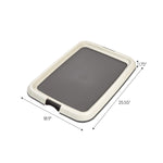 Dog Training Pad Holder - Holds 17.5" x 23.5" Pad - Gray