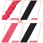 Dog Seat Belt, 2 Pack Adjustable Pet Car Seatbelt- Red