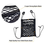 Dog Car Net Barrier with Auto Safety Mesh Organizer