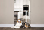 Extra Tall/Wide Pet Gate - White
